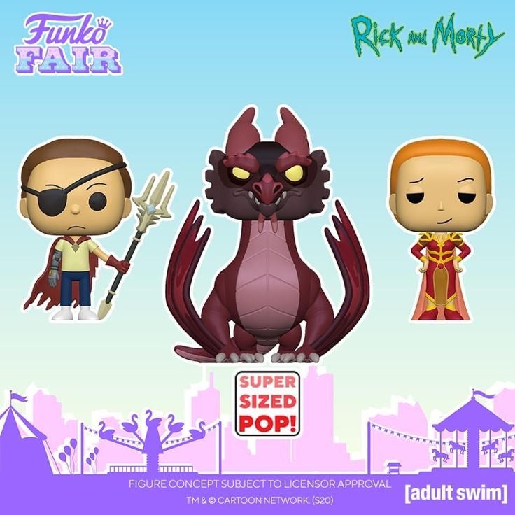 pop story train evil morty 853