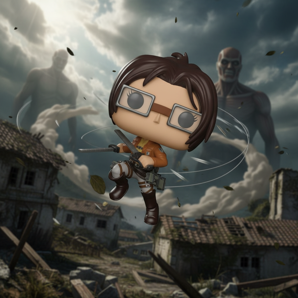 Funko Pop! Hange – L'Attaque des Titans