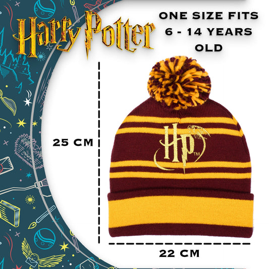 Bonnet – Harry Potter Winter Hat – Burgundy