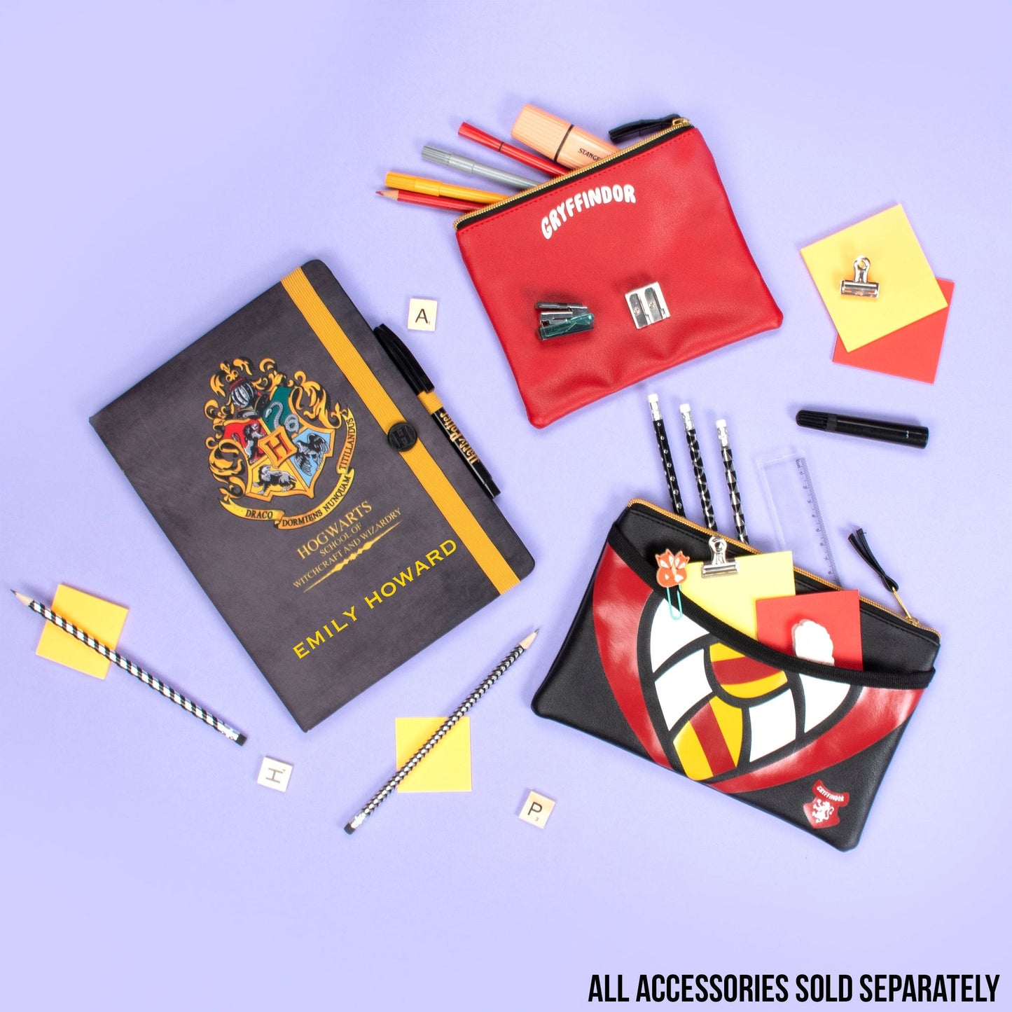 Carnet – Harry Potter – noir