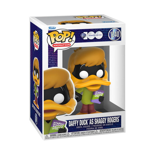 hanna barbera pop animation daffy duck as shaggy