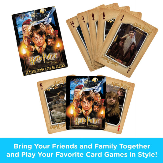 Jeu de cartes Harry Potter - À l'école des sorciers - vue 1