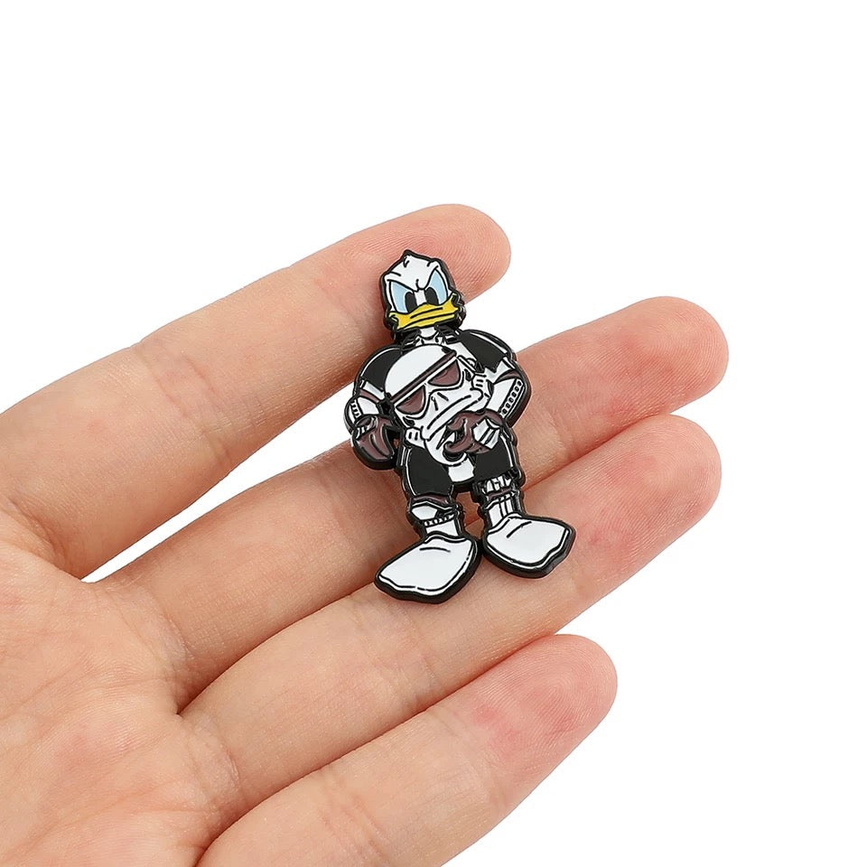Duck Trooper Pins