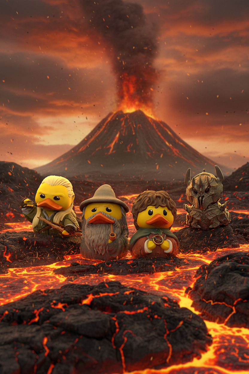 Lord of the Rings: Legolas TUBBZ Duck (First Edition)