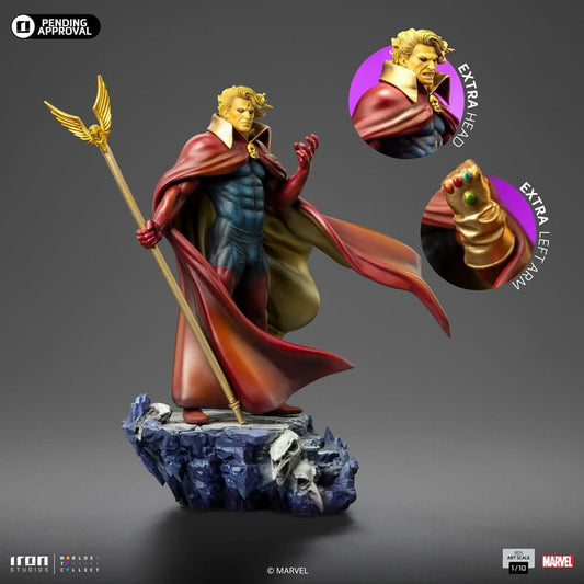 Adam Warlock Statue – Infinity Gauntlet Diorama – Maßstab 1:10 – Marvel Comics