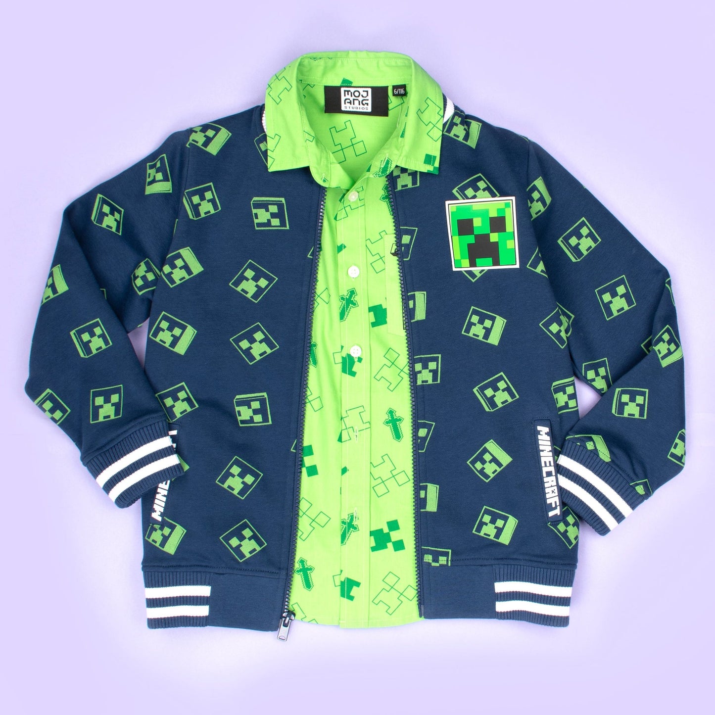 T-shirt Minecraft – Short Sleeve vert Shirt