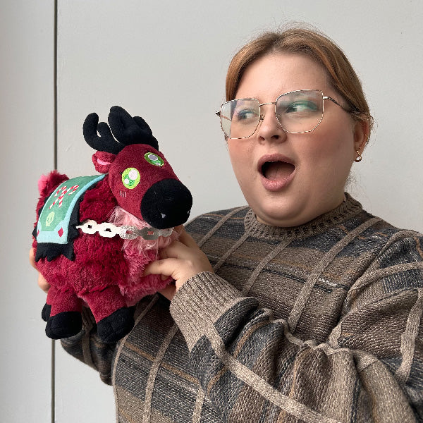 Mini Squishable Plüschtier – Dämonisches Rentier