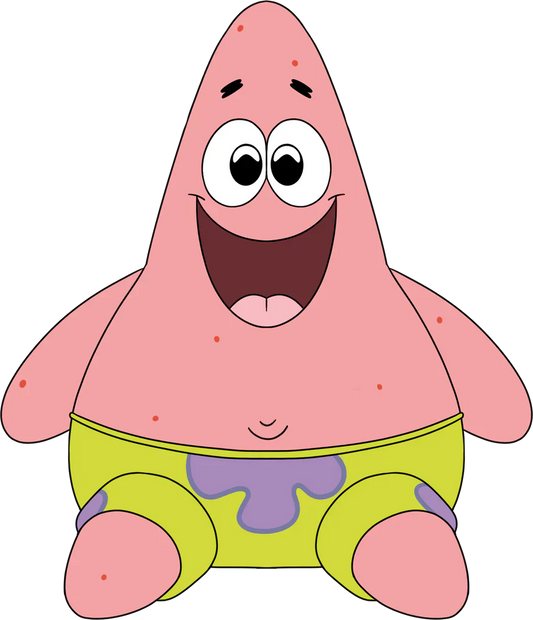 patrick sit plush youtooz