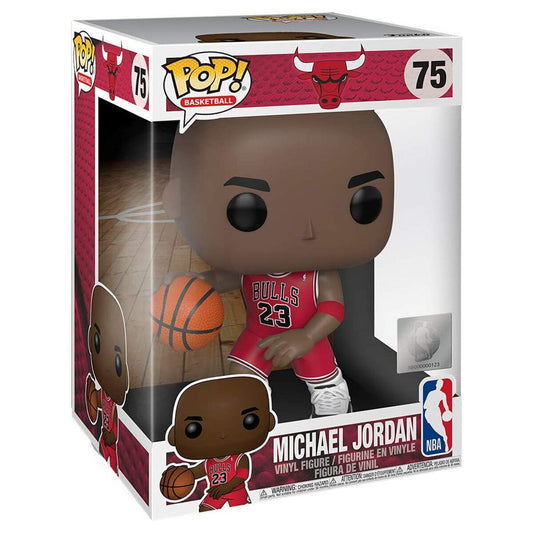 pop jumbo michael jordan red jersey 75