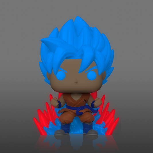 Funko Pop! Super Saiyan Goku (Kaio-Ken Times Twenty) (GLOW) – Dragon Ball
