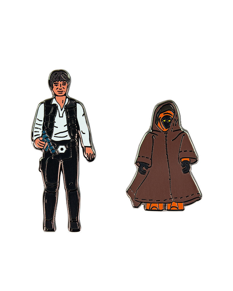 Pin's Star Wars Han Solo & Jawa Set 1.5 – Pin Kings Numskull