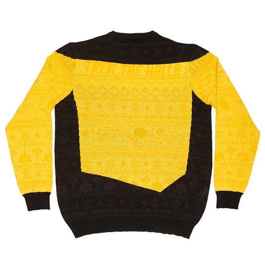Pull de Noël Star Trek Jaune