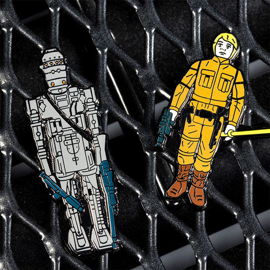 Pin's Star Wars IG-88 & Luke Skywalker Bespin Set 1.14 – Pin Kings Numskull