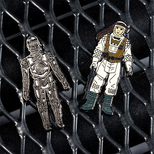 Pin's Star Wars C-3PO & Luke Hoth Set 1.22 – Pin Kings Numskull