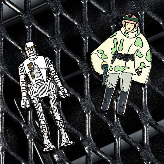 Pin's Star Wars 8D8 & Leia Combat Poncho Set 1.35 – Pin Kings Numskull