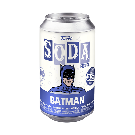batman vinyl soda