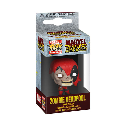 pop keychain zombie deadpool