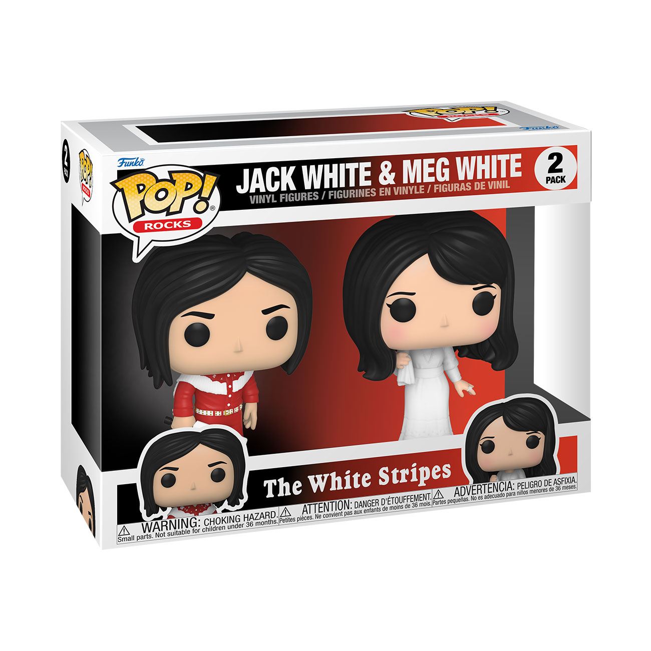 Funko Pop! The White Stripe 2-Pack