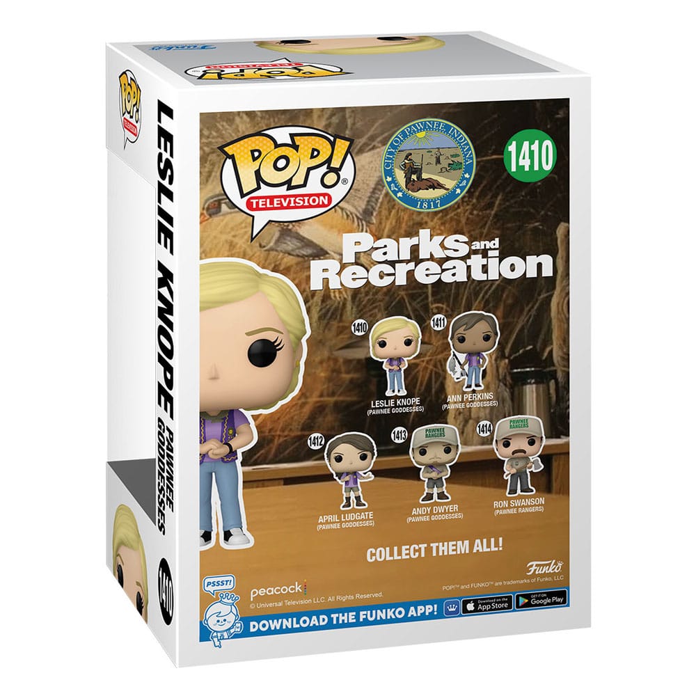 Funko Pop! Leslie Knope Pawnee Goddesses – Parks and Recreation