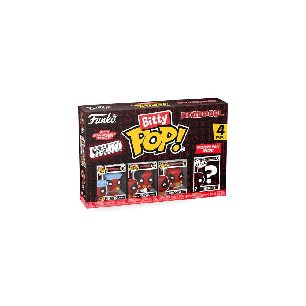 Funko Bitty Pop! Deadpool 4-Pack Series 2