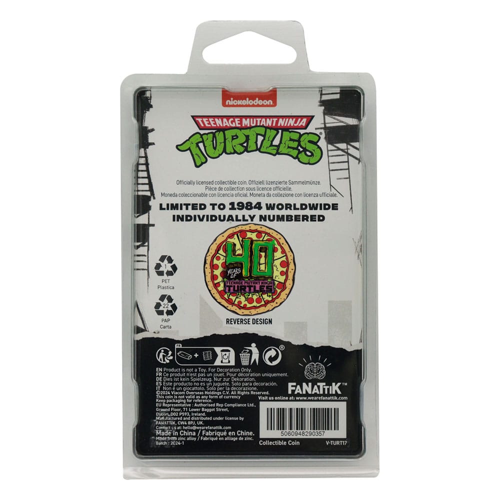 Collectible Coin Ninja Turtles - Pizza (Limited Edition)