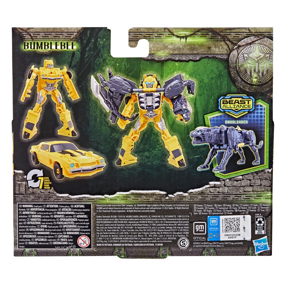Transformers Beast Alliance Combine Bumblebee & Snarlsabe