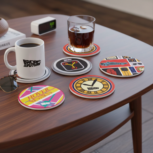 Sous-verres Retour vers le Futur