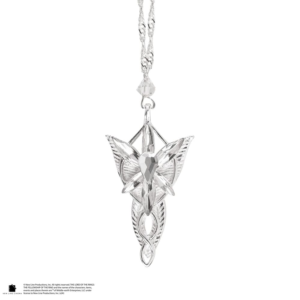 Lord of the Rings kerstbal met Evenstar ketting