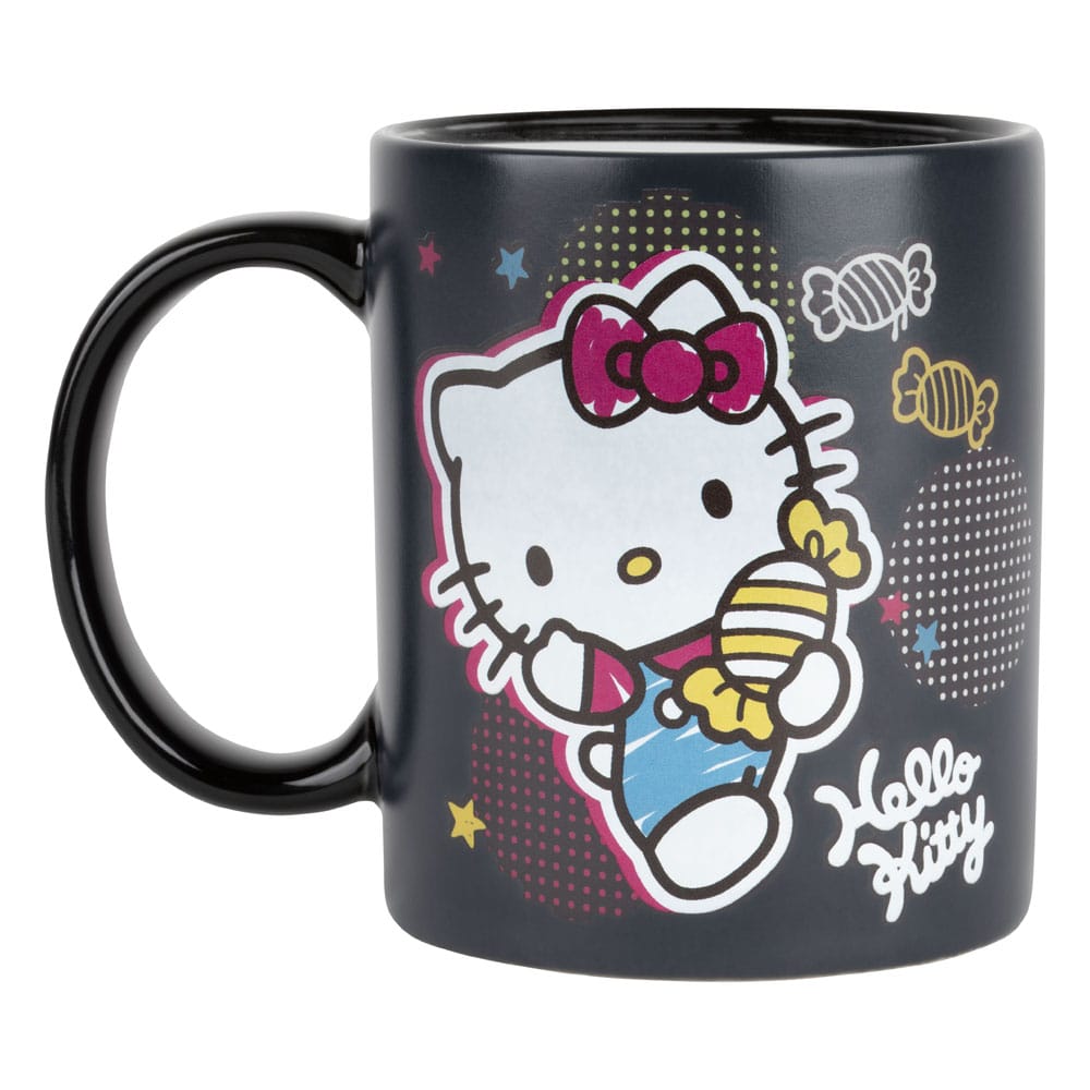 HELLO KITTY - Bonbons - Mug Thermoréactif 320ml