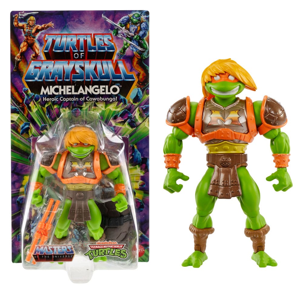 michelangelo turtles of grayskull