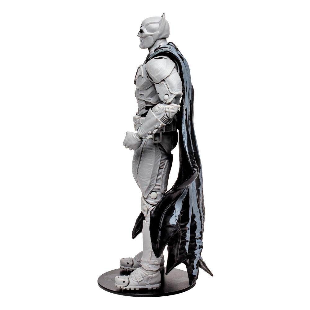 Batman with Comic Black Adam (Line Art Variant)