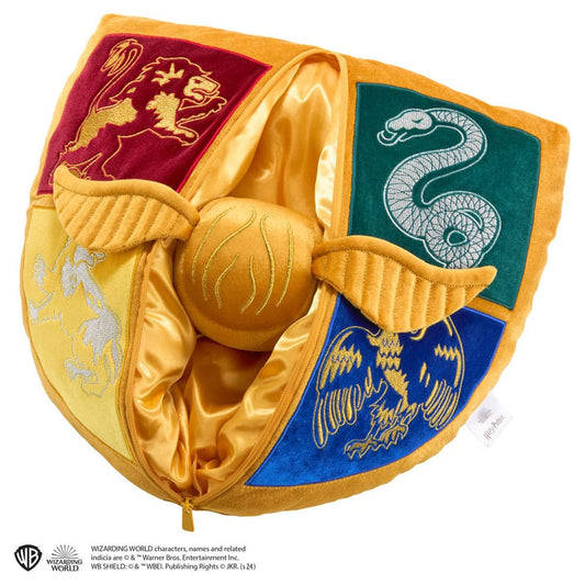 Harry Potter Pluche - Zweinstein Wapen en Gouden Snaai