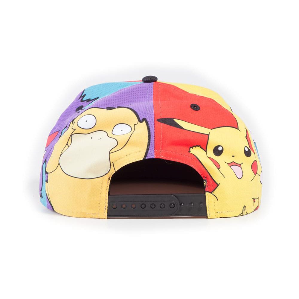 Casquette Snapback Pokemon - Multi Pop Art