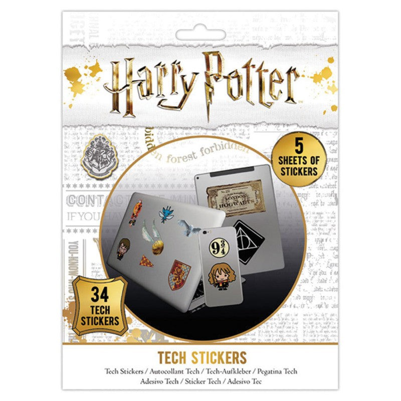 Adesivi di Harry Potter Lotto di adesivi per computer a 34 pezzi – le  Comptoir du Geek