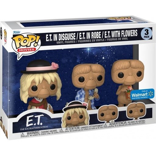 E.T. Pack de 3 figurines