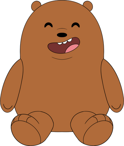 Grizzly-Plüschtier (23 cm)