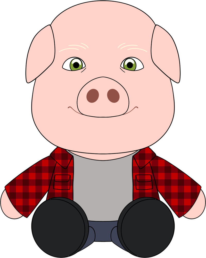 John Pork Plush (9in)