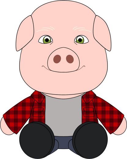 John Pork Plush (9in)
