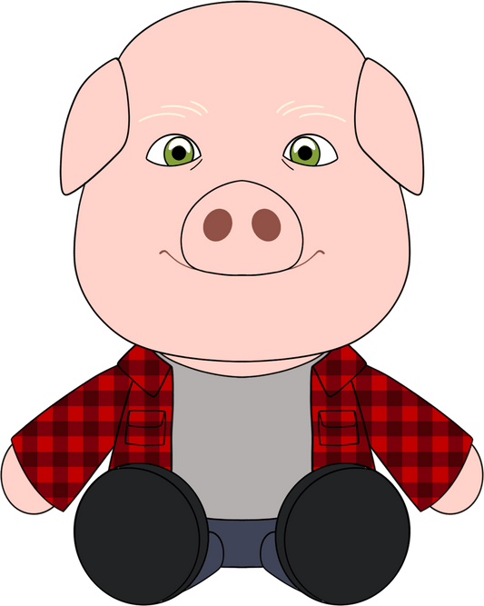 John Pork Plush (9in)