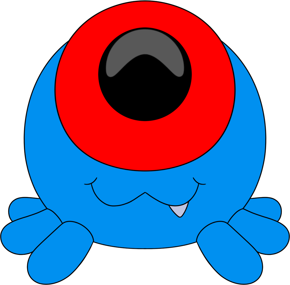 Amöben-Plüschtier (23 cm)