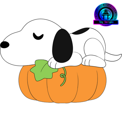 Kürbis-Snoopy-Plüsch (23 cm)
