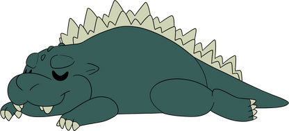 Gewichtetes Godzilla-Plüschtier (40 cm)