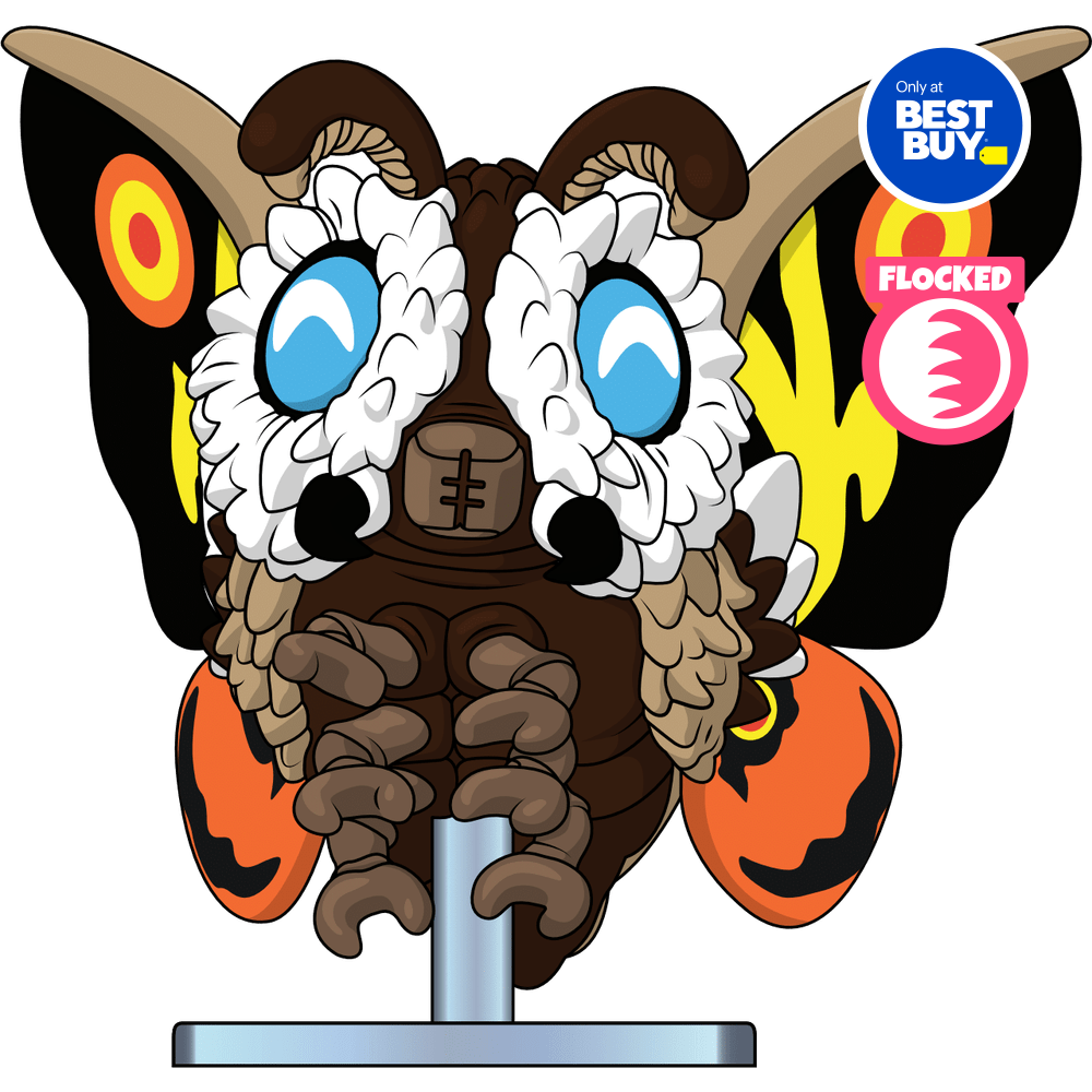 Mothra Flocked