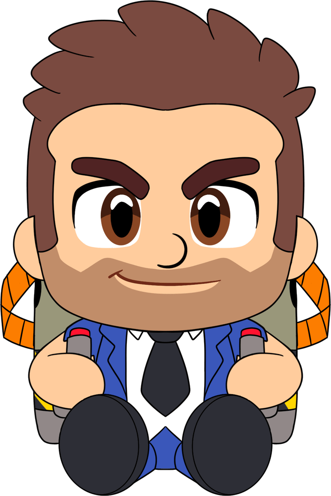 Barry Steakfries Plüschfigur (23 cm)