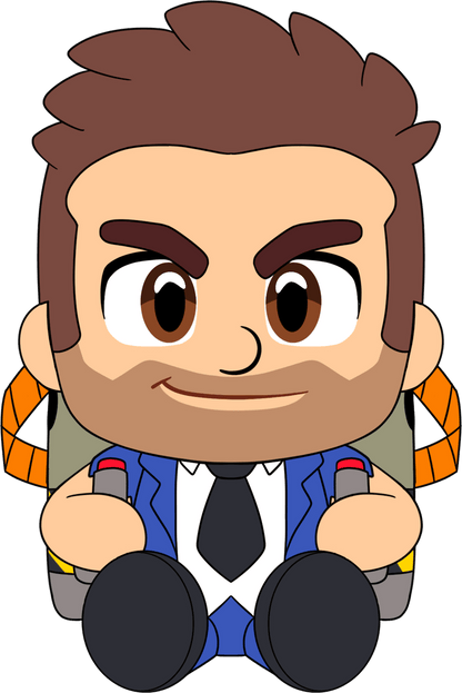 Barry Steakfries Plüschfigur (23 cm)