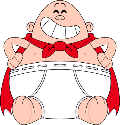 Captain Underpants Plush (9in)