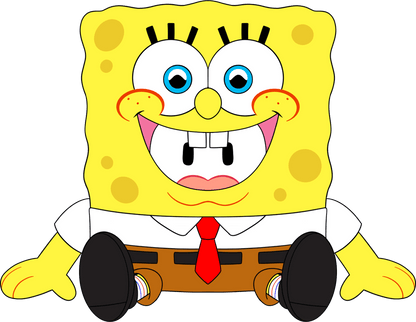 SpongeBob x Fall Guys SpongeBob Plush (9in)