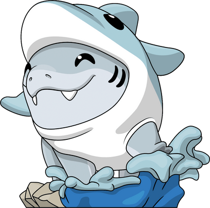 Jeff The Land Shark (Dolphin Suit)