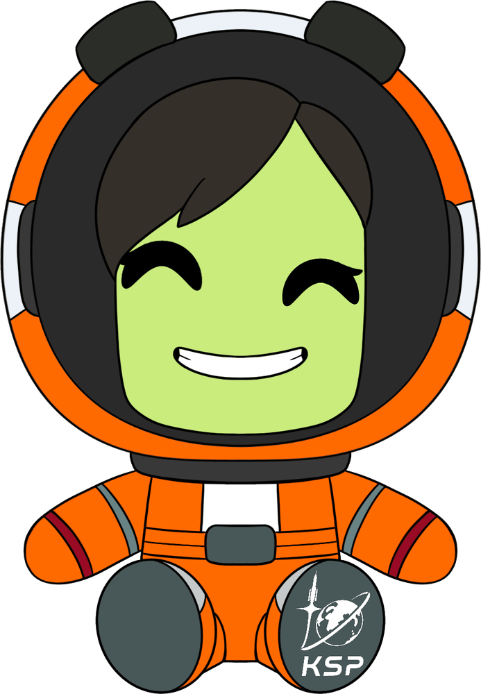 Kerbal Space Program Female Plush (9in)