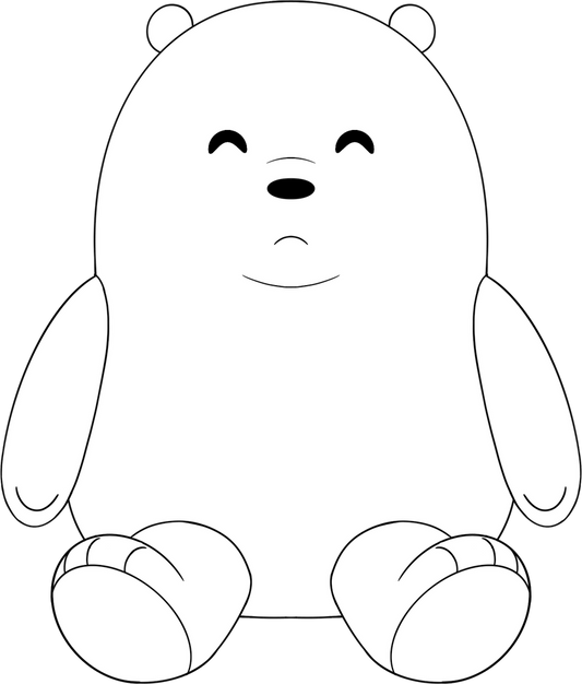 Ice Bear Plush (9in)